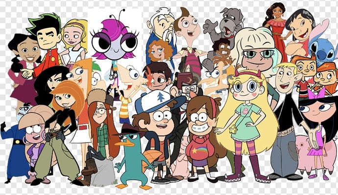 Whats a cartoon that you admit that you still watch from time to time (see pics below)?