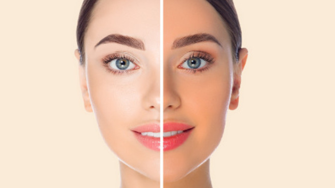 What's prettier, tan or pale skin (on white girls)?