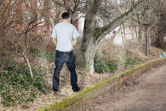 As a female do you care if you see a dude peeing outside?