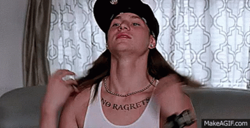 Were you as wild in your college years as people expected?