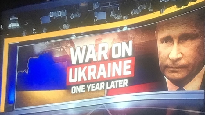 The war in Ukraine is 1-year old…what are your thoughts about the Russian invasion & war there, and how should the war be brought to a close?