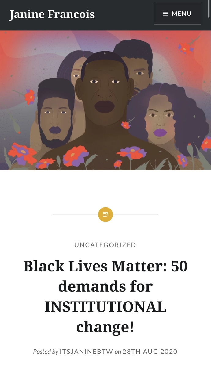 Do you agree or disagree with the Black Lives Matter institutional demands being taught nation wide already?
