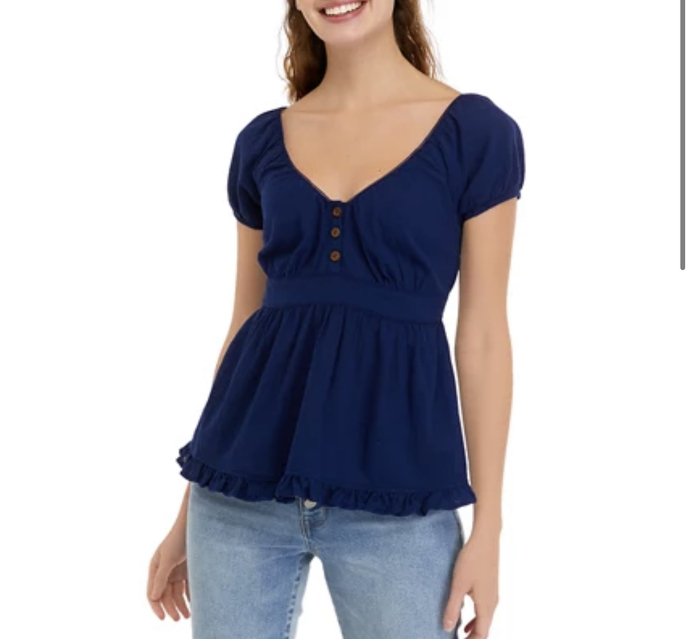 Which navy top you prefer?
