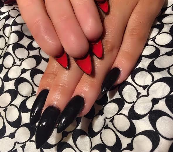 Louboutin stiletto nails