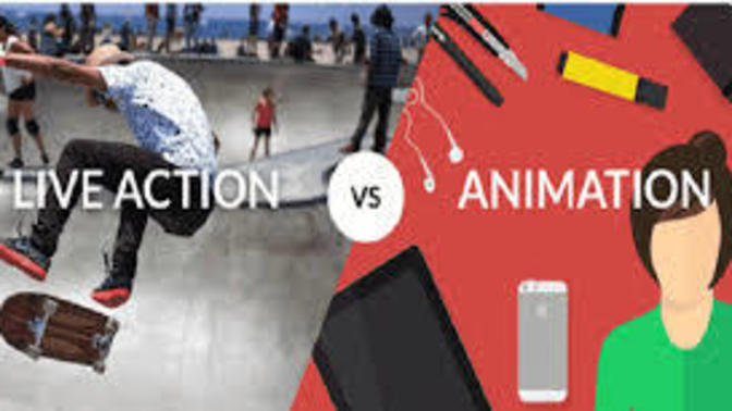 Have you watched more animated or live-action media?