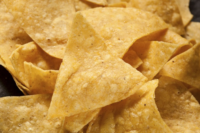 The tortilla chips