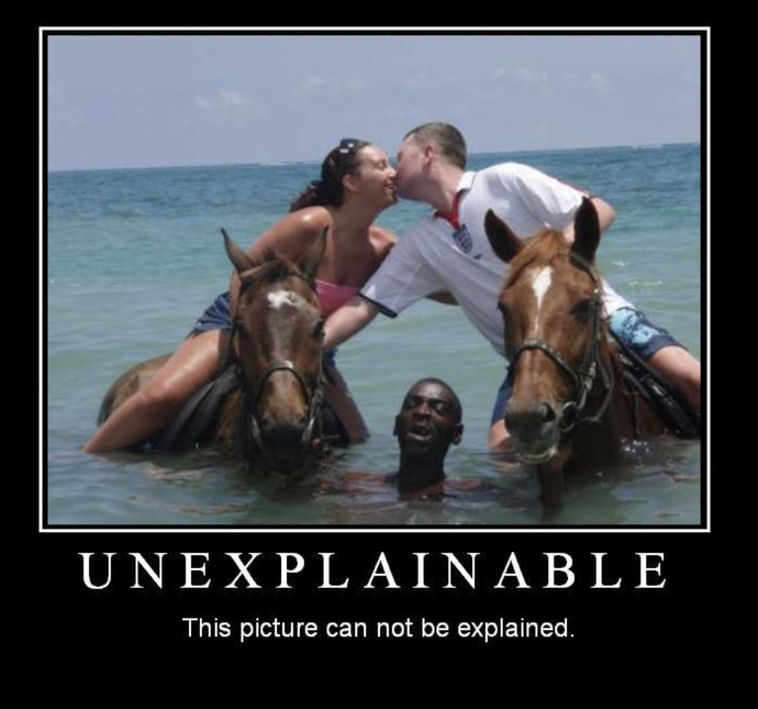 Whoever can come up with a good story behind this pic wins?