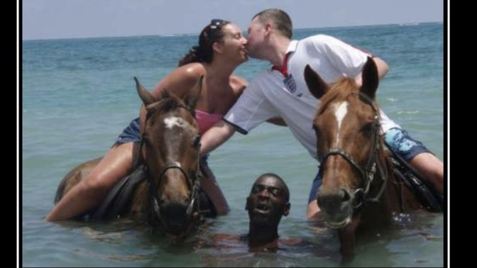 Whoever can come up with a good story behind this pic wins?