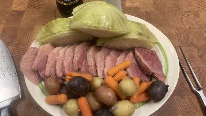 Do you have corned beef and cabbage on St Patrick's Day?