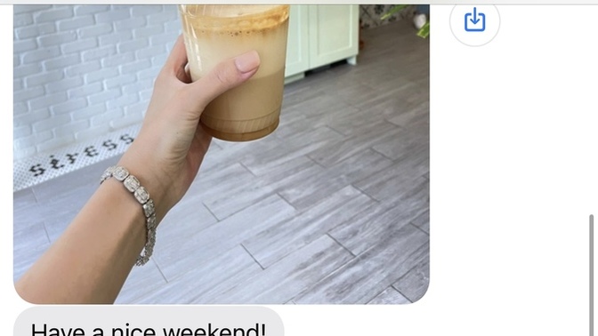 I’m not great with texting, but I tried getting practice with a spam text. How did I do?