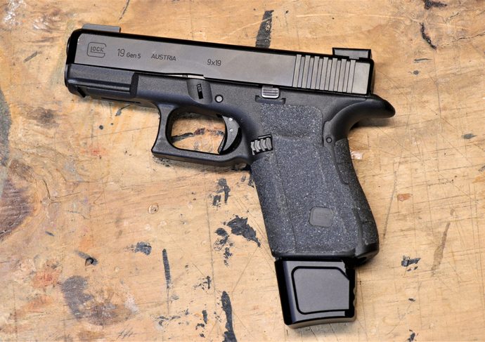 Guys, I'm looking for a home protection gun, but I want one like John Wick has. What kind is it?