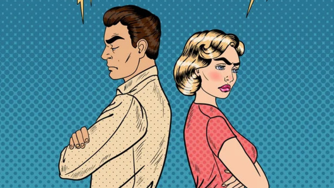 What makes a man stop flirting with a woman?