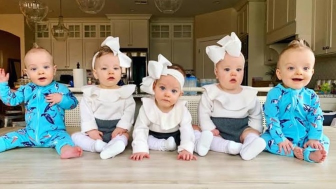 How would you react if you found out you and your partner were having quintuplets?