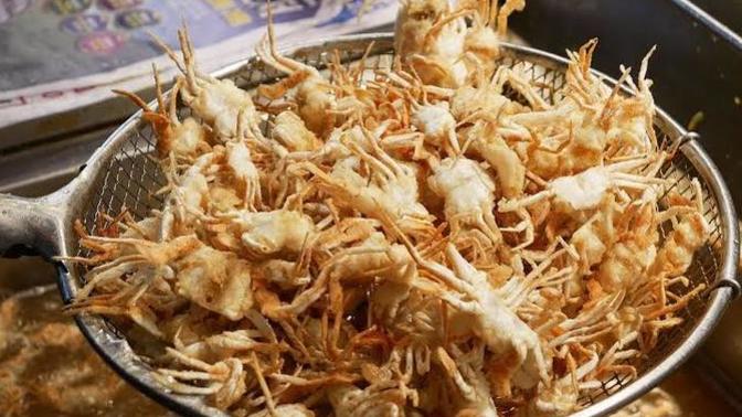 Would you eat crispy crablets?