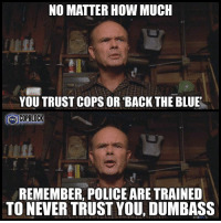 How much do you trust the police, and why?