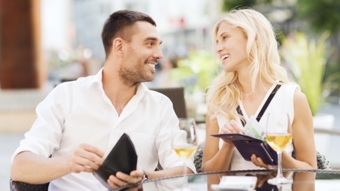 Do you agree a man and a woman should split the checks on all dates until they are married?