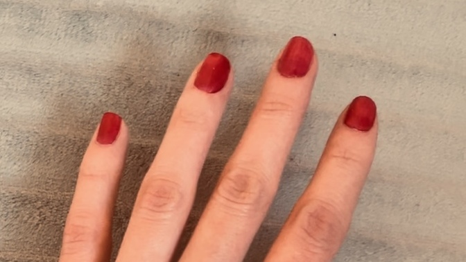 Is this nail colour nice or should I go for more natural one?