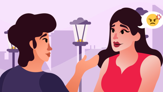 Do you do passive rejection if somebody makes you angry?
