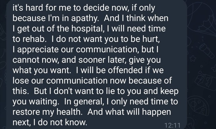 Is it a polite rejection or what? Should I wait or move on?