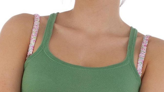 Girls, Do you feel embarrassed if your bra sticks out or shows through your clothes?