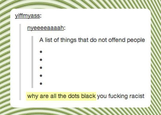 In woke coulture you can't win