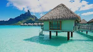 Always wanted to stay in a hut on the ocean.