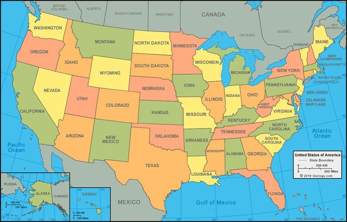 What are the most underrated and overrated states in the USA?