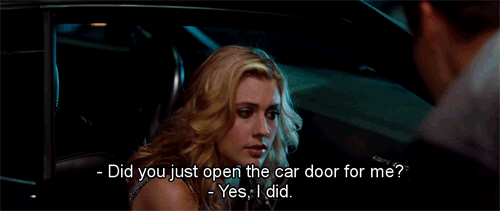 Girls, if a guy opens doors for you, does he score points, lose points, or it doesnt matter to you?