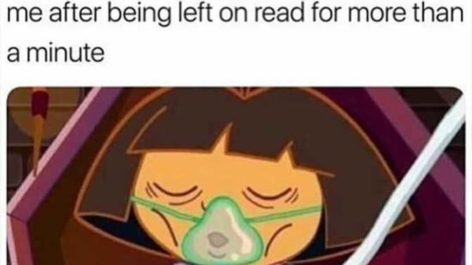 What is worse? Being left on read or being left on delivered, and why?