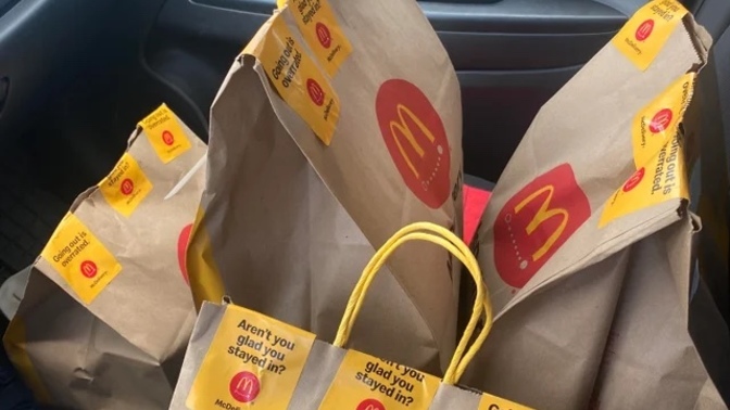 Be honest, do you put your takeaway food on top of where passengers put their butts?