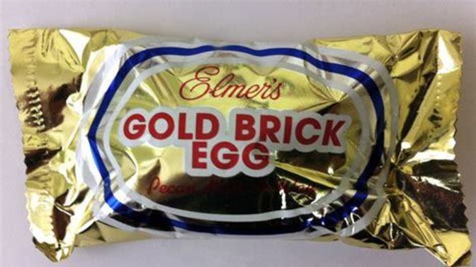 The incredible shrinking gold brick eggs?