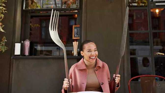 Guys, I don't have a law degree, but I've watched every episode of Law & Order. Can I sue the fork company for making me fat?