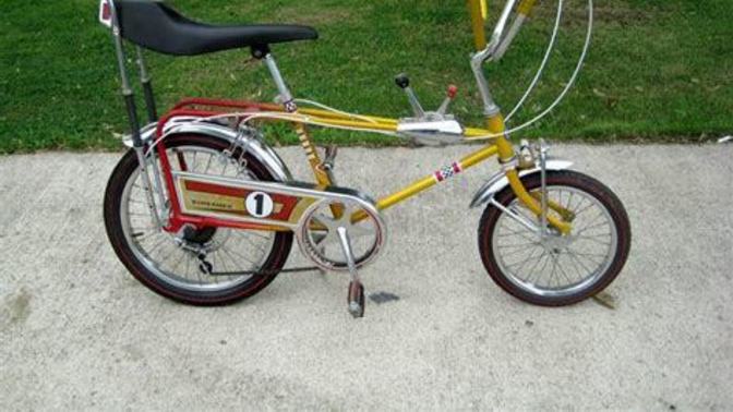 Bikes were cool when we were kids?