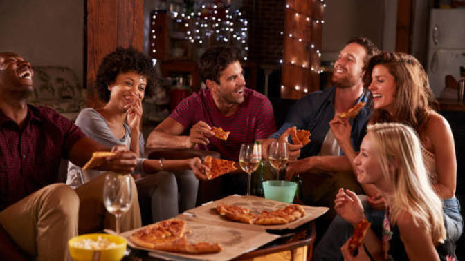 I had a party today and ate lots of food. What do I do now?
