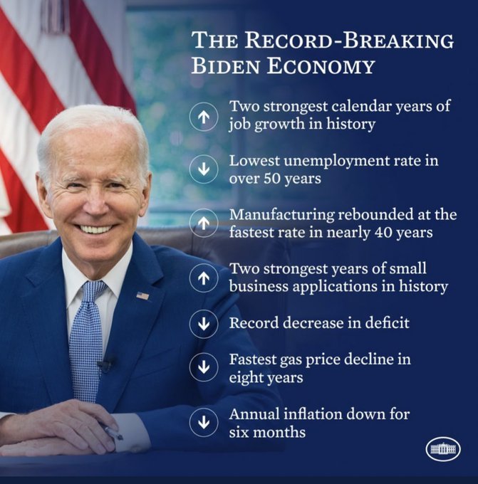 Who else loves president Biden?