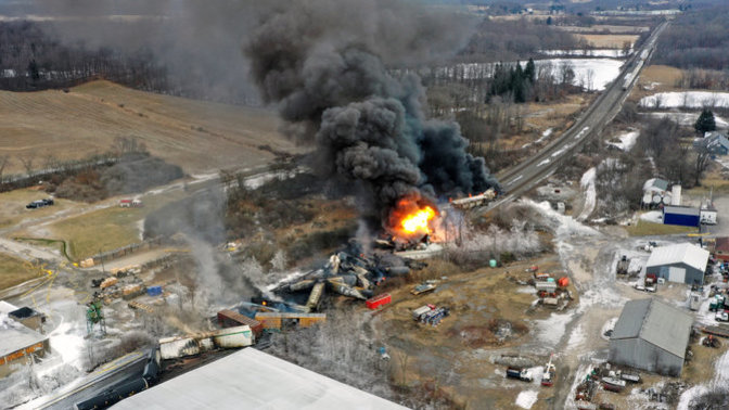 Is Trump to blame for Ohio derailment?