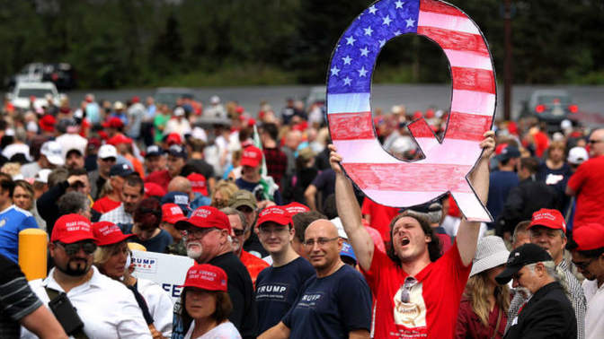 What about Q-Anon, the Proud Boys, and the entire Republican Party?