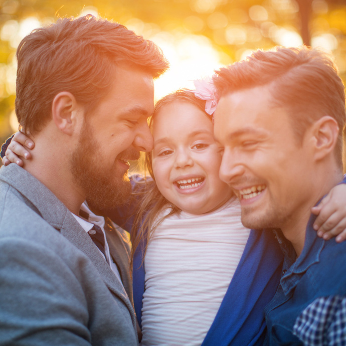 Are men and women equally interchangeable as parents for raising a family?