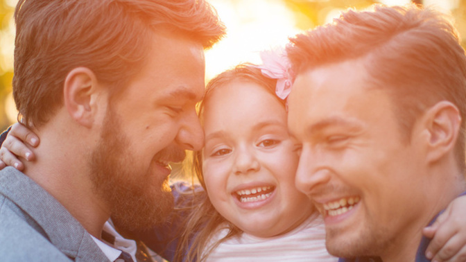 Are men and women equally interchangeable as parents for raising a family?