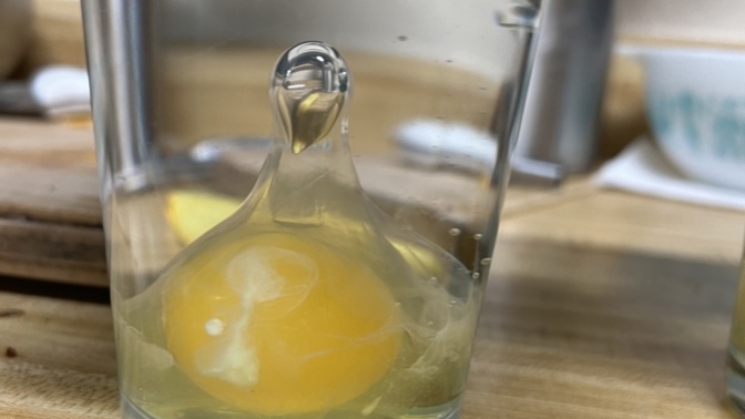 What does this mean in an egg cleanse?