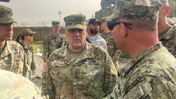 What do you think of Mark Milley's decision to visit the SDF-controlled region of Syria?