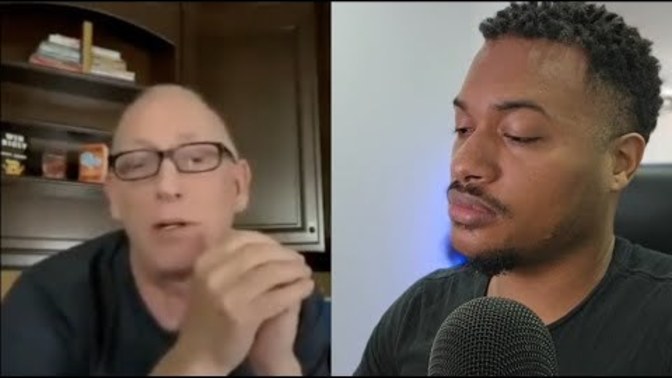 Do you agree with this BLACK MAN that the Dilbert creator is right on WHITE PEOPLE need to protect themselves from BLACK PEOPLE?