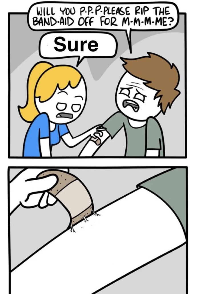 Are you good at ripping the band aid off? GirlsAskGuys