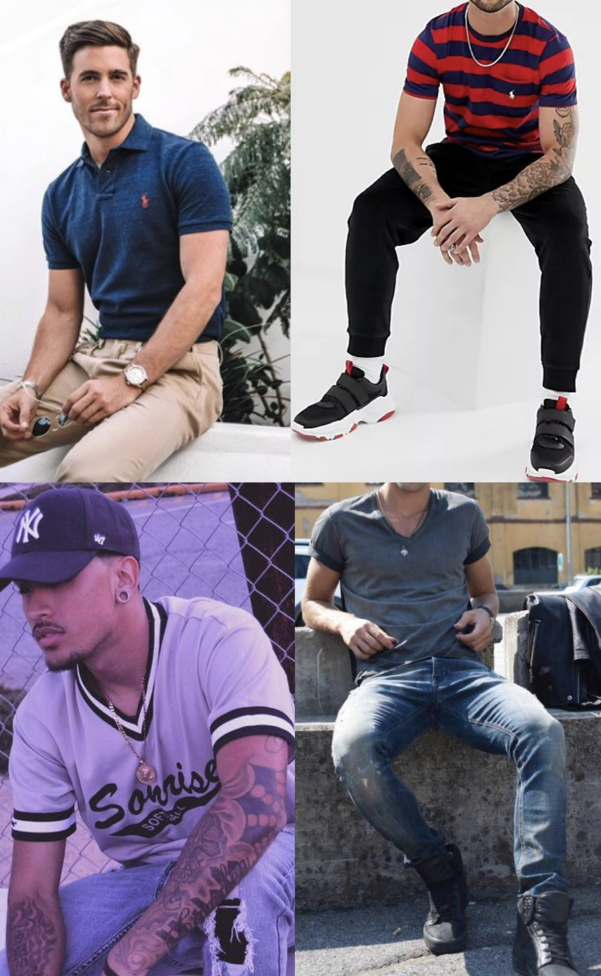 What type of clothes do you like to see your date wear on a first casual date?