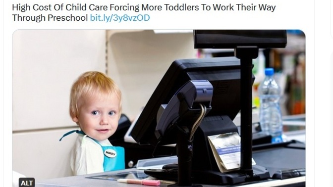Do you support toddlers working to pay for their Preschool?