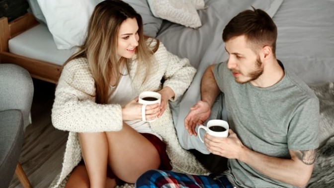 Why do women always get feelings first before a man ever does?