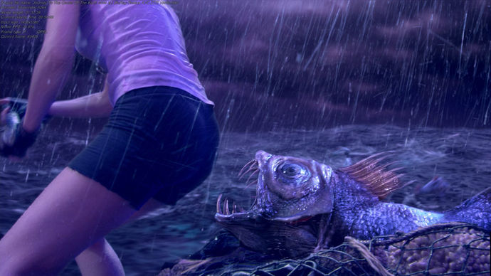 What wouldve happened if Hannah was bit in the butt in Journey To The Center Of The Earth?