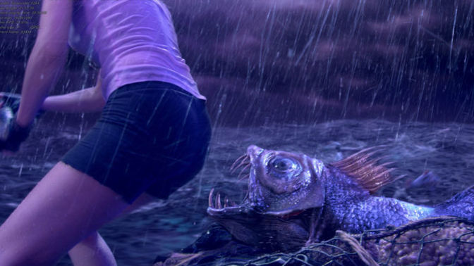 What would've happened if Hannah was bit in the butt in Journey To The Center Of The Earth?