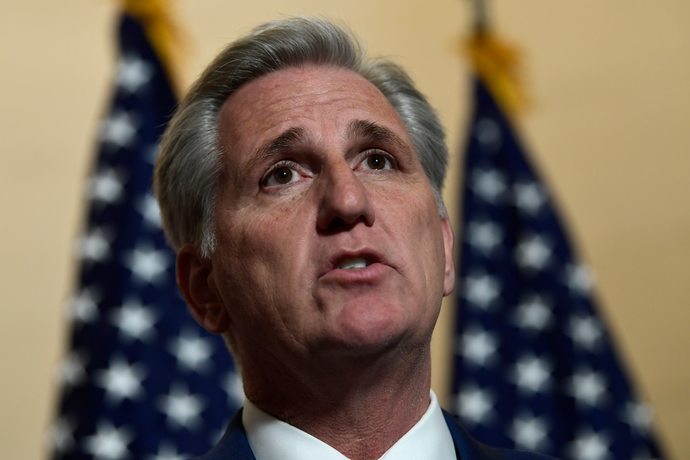 Did Kevin McCarthy give Marjorie Taylor Greene an early Christmas present and what does she intent to do with it?