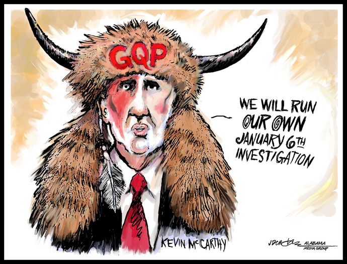 Did Kevin McCarthy give Marjorie Taylor Greene an early Christmas present and what does she intent to do with it?